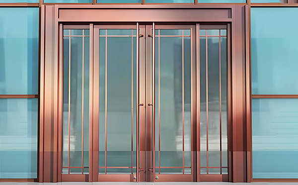 阿勒泰玻璃地弹门