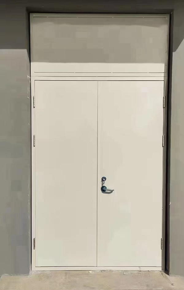 展览馆项目完成大跨度阿勒泰防火门安装