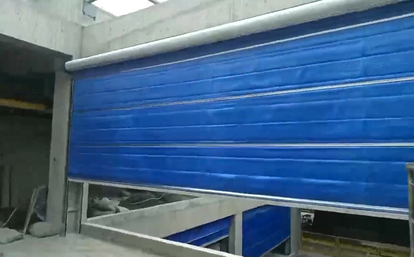 大型物流园区完成阿勒泰防火门整体安装工程