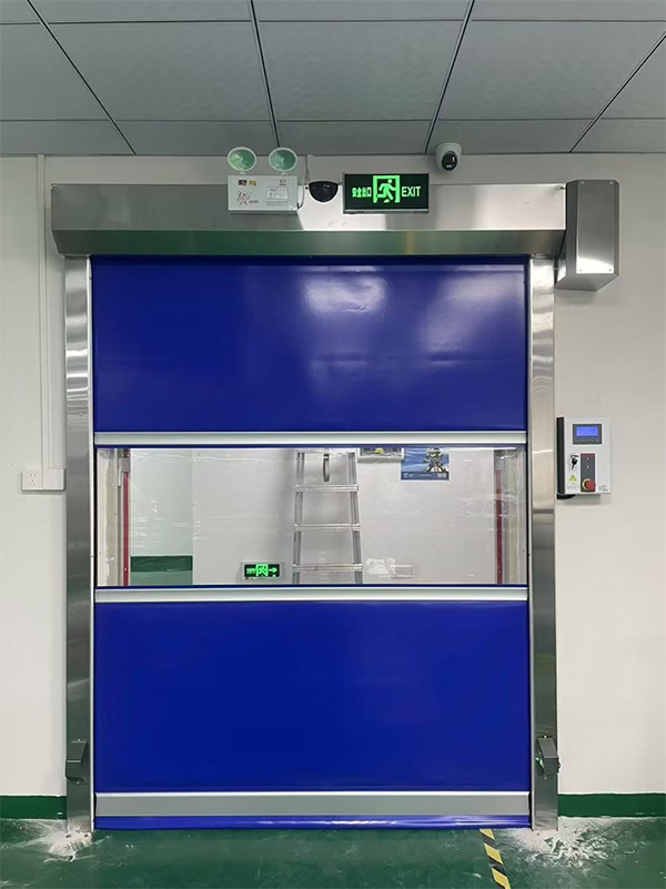 阿勒泰快速阿勒泰卷帘门在冷链物流仓储区的应用实践